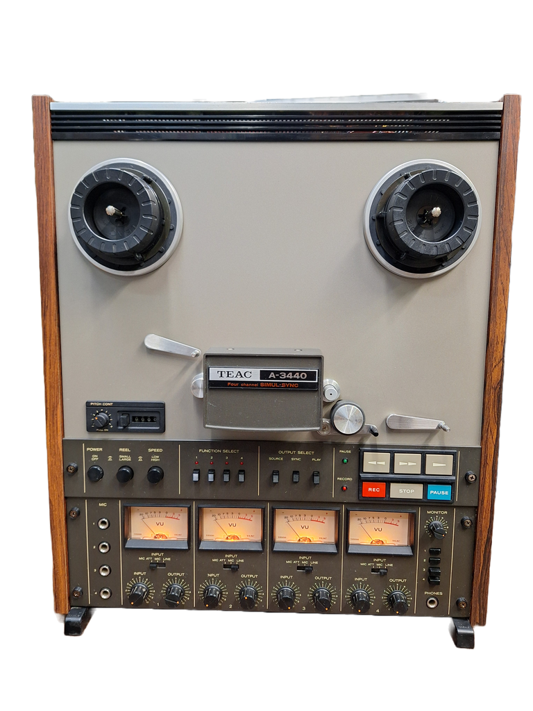 Teac A3440 reel to reel recorder