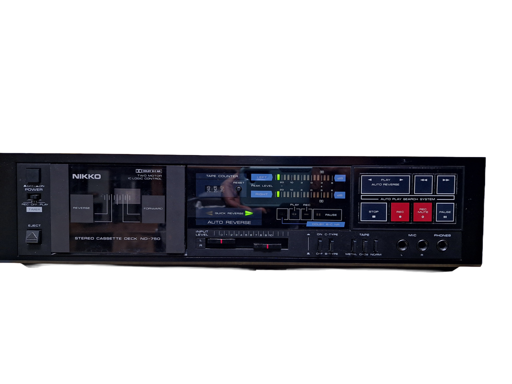 Nikko ND-750 Stereo cassette deck