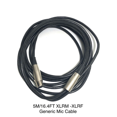 Generic Mic Cable  XLR M to XLR F - 16 FT