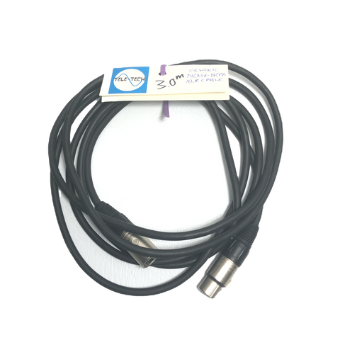 TTPA XLRM to XLRF cable with neutrik connectors - 10FT