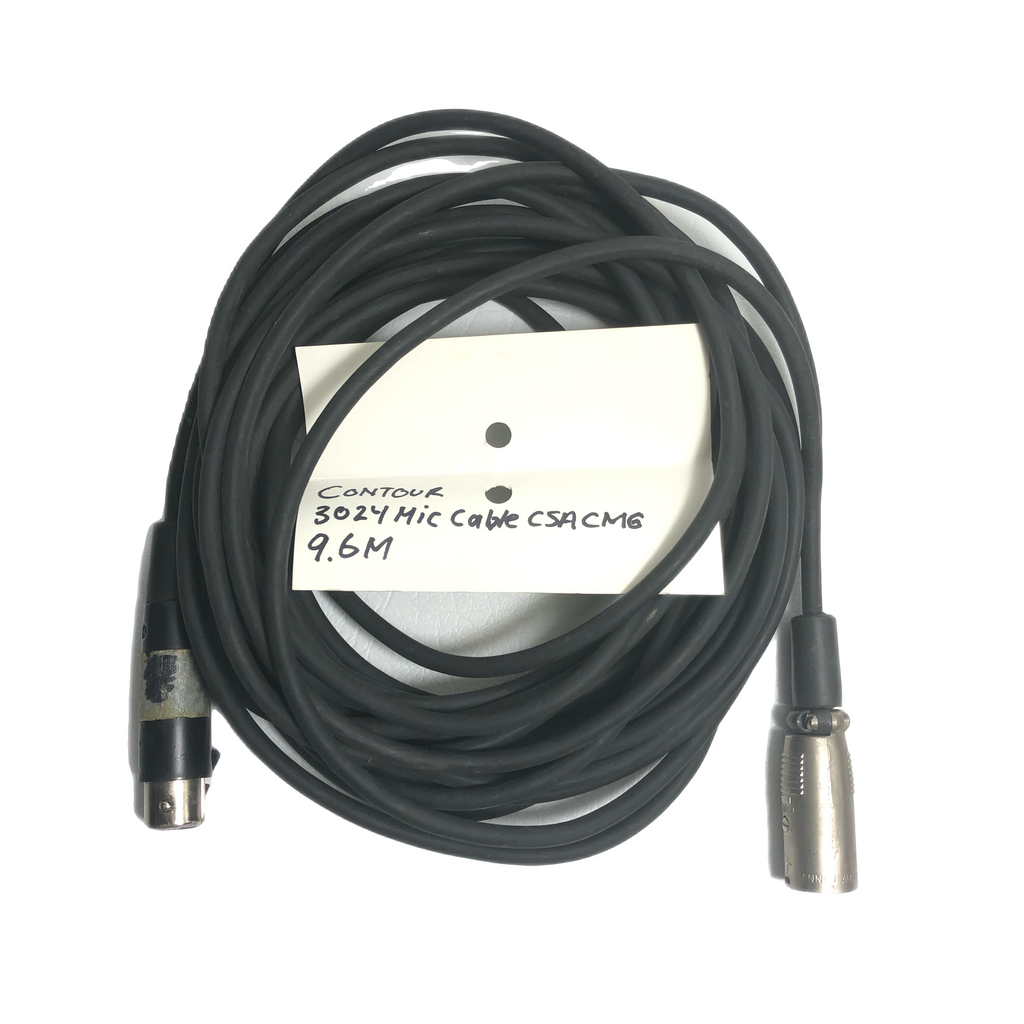 Contour 3024 mic cable CSACMG XLRF to XLRM - 30FT