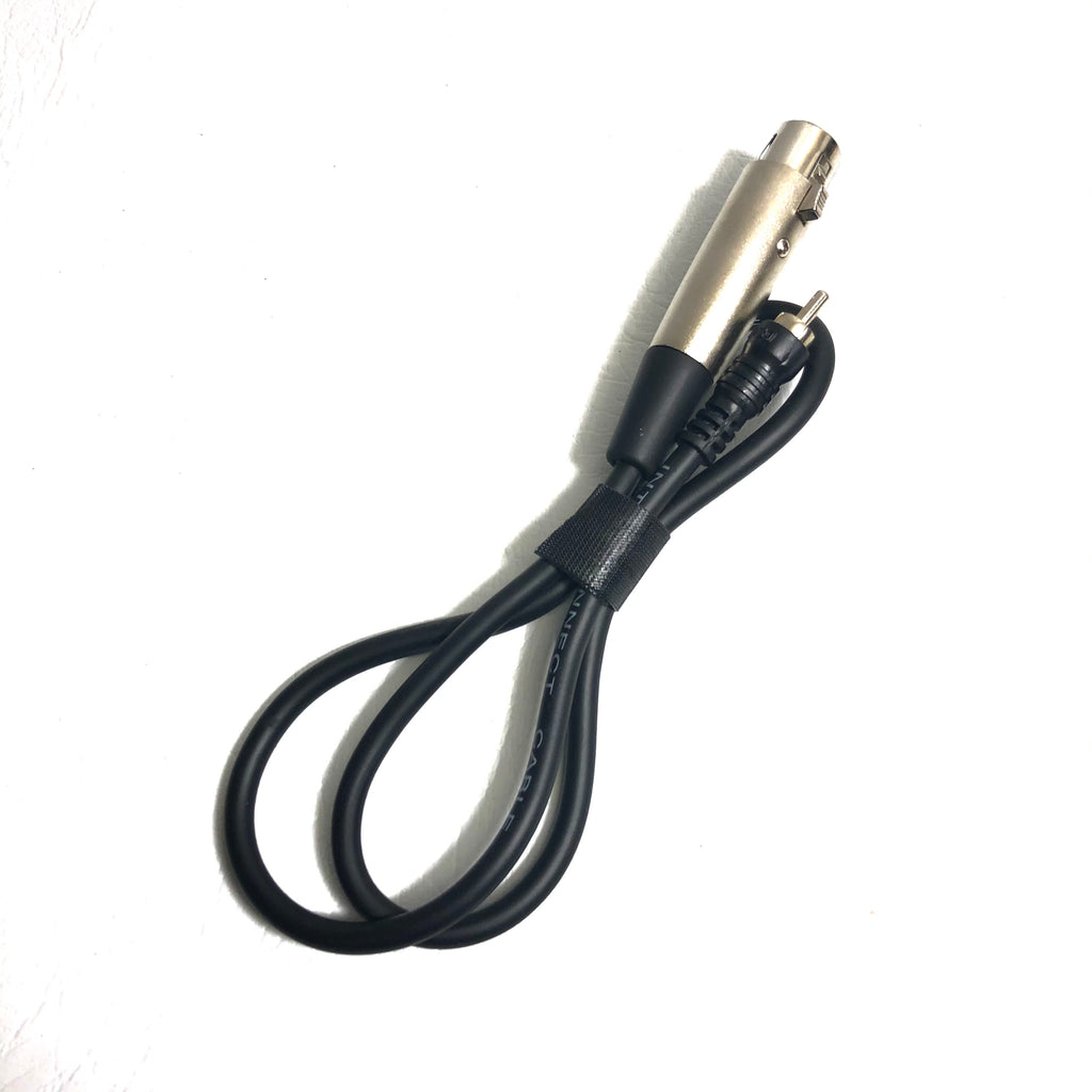 Hosa XRF-102 Unbalanced Interconnect OFC XLR Female to RCA Cable 2 ft