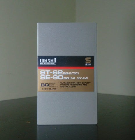 Maxell ST-62 SE-90 BQ VHS Tape