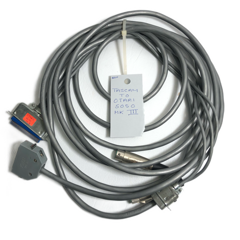 Teac Tascam to Otari 5050 mkIII sync cable