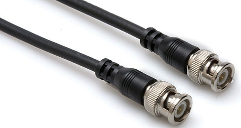 Hosa BNC 59-103-75 ohm coaxial cable bnc to bnc 3ft