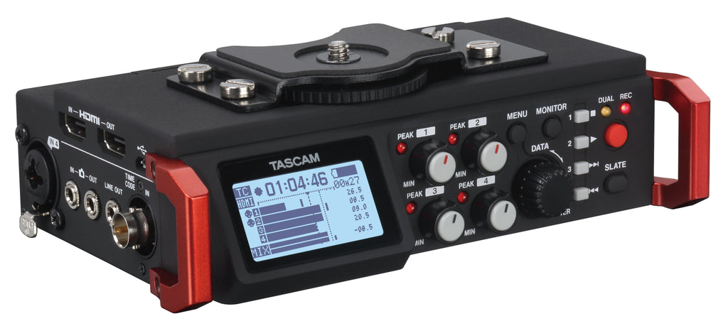 Tascam DR-701D 6-track Portable Recorder with HDMI Sync for DSLR