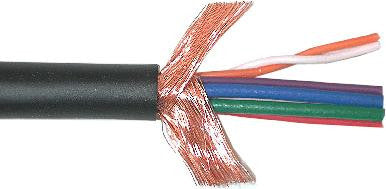 Mogami  6ch 26awg Tube Microphone Cable- 100 meter roll - Black